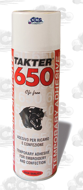 Fabric spray glue Takter 650