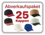 Cap sales package with 25 caps