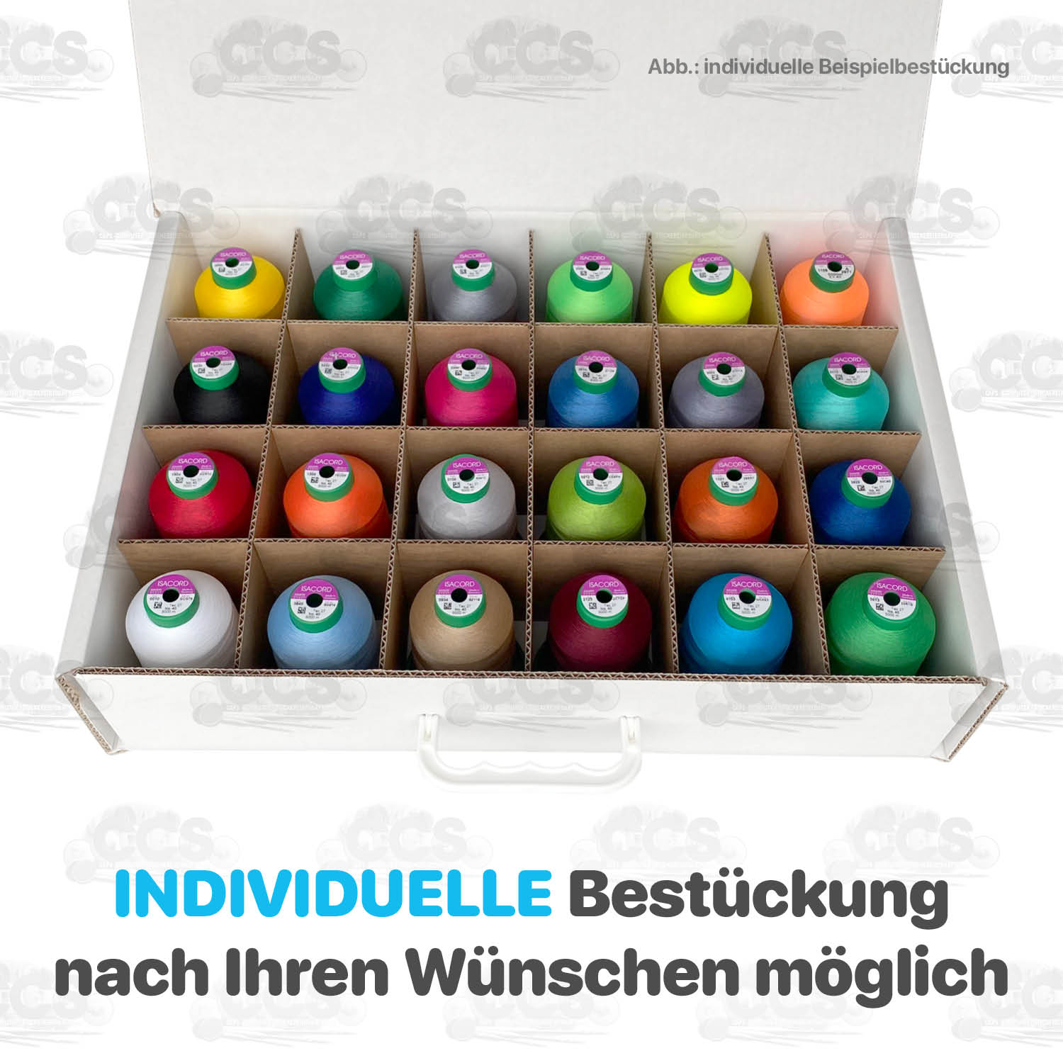 Amann Musterkoffer24 – Standardbestückung