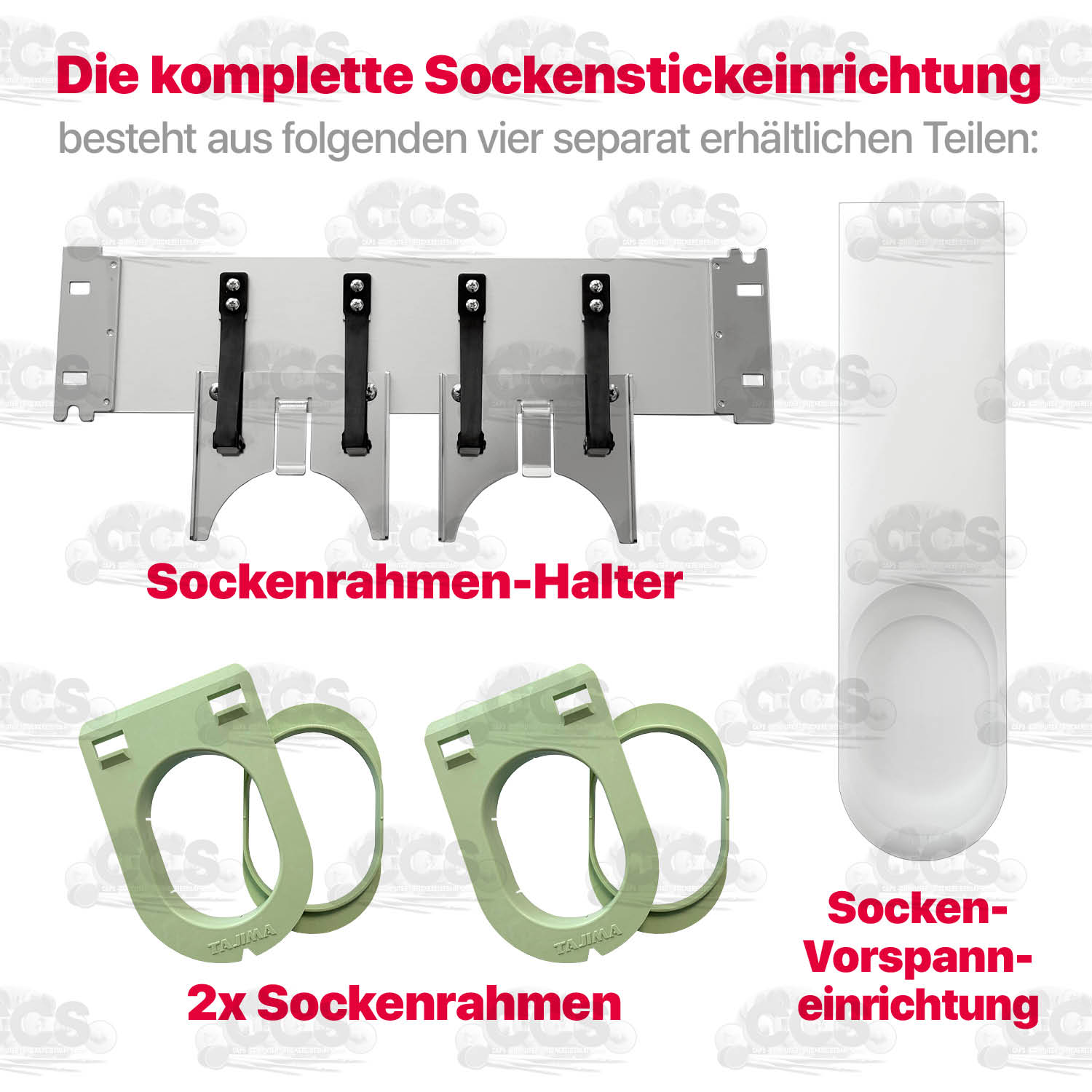 Sockenrahmen-Halter