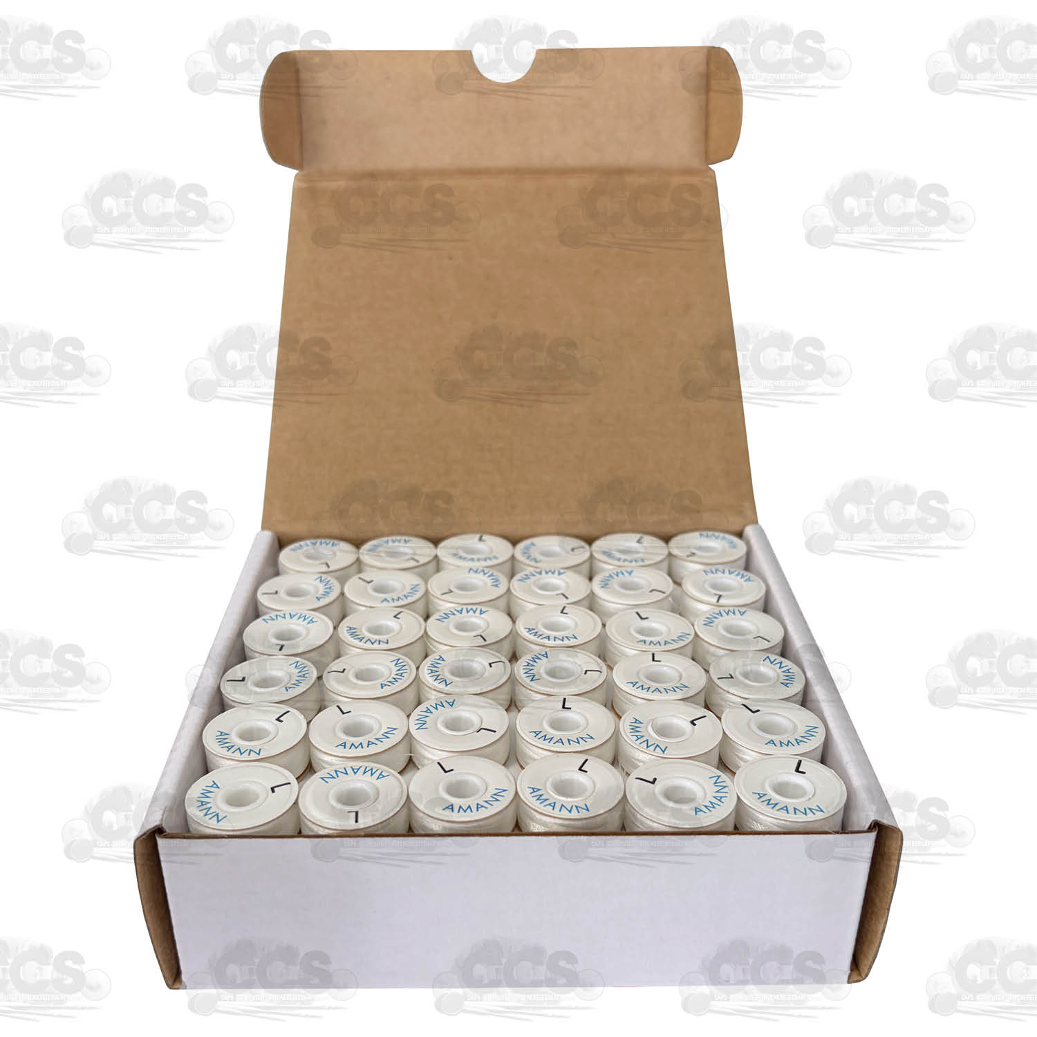 Amann Bobbins 144 vorgespulte Unterfaden-Spulen Stickgarn