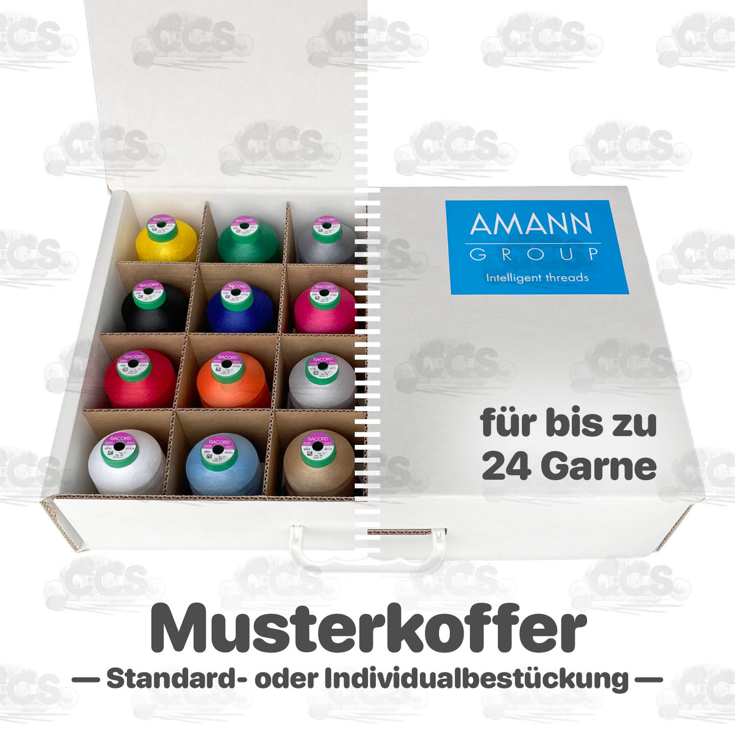 Amann Musterkoffer24 – Standardbestückung