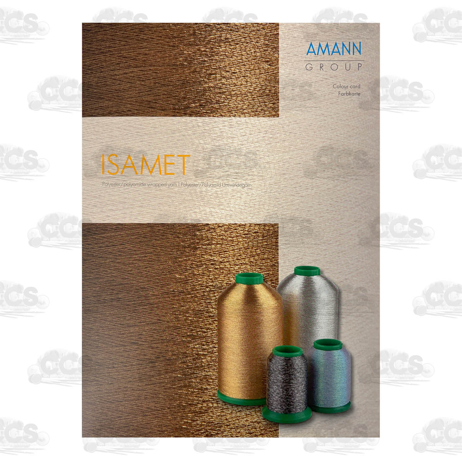Amann Isamet Farbkarte Stickgarn