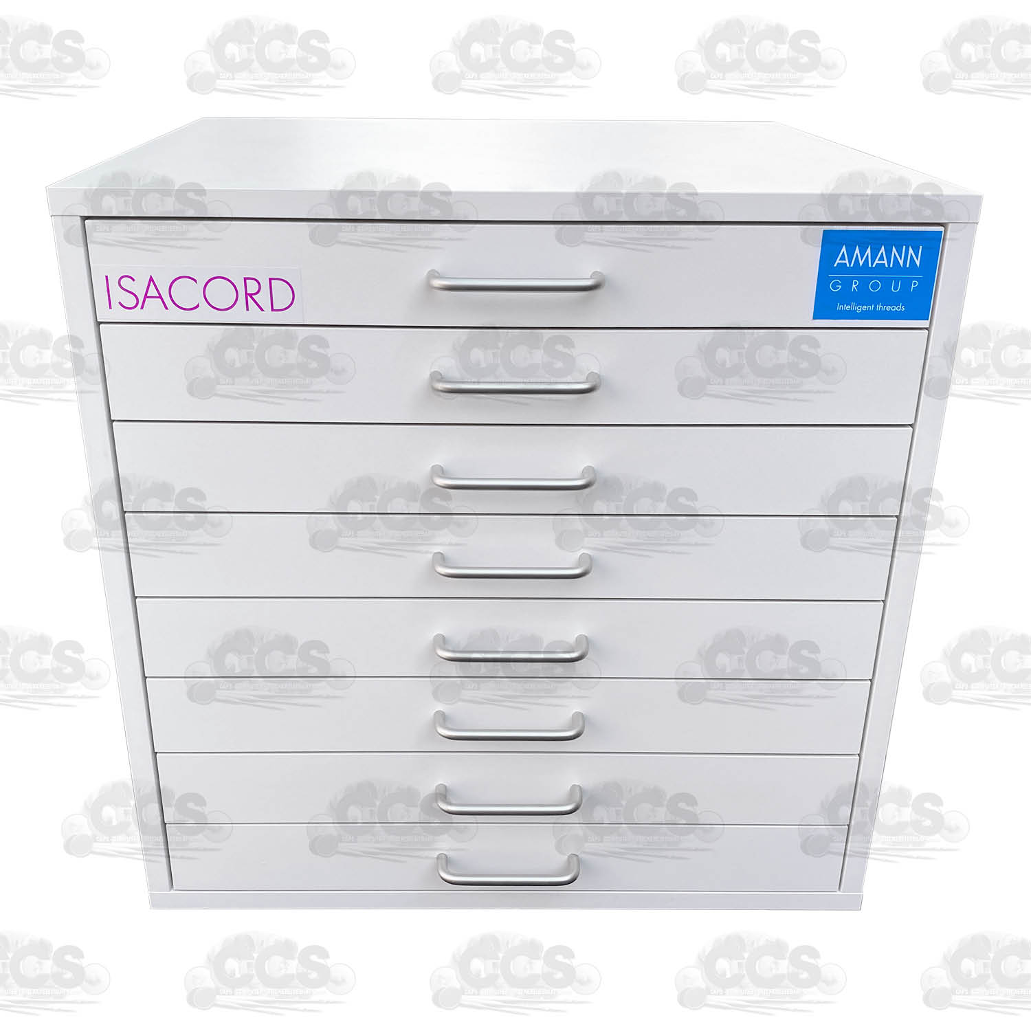 Amann Musterkoffer 390 Schubladenmöbel Isacord 40